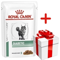 ROYAL CANIN Diabetic DS46 12x85g saszetka + NIESPODZIANKA DLA KOTA GRATIS!!!