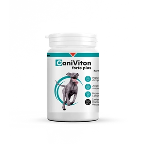 VETOQUINOL Caniviton Forte Plus - Karma Uzupełniająca Dla Psów 90tab
