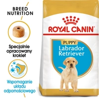 ROYAL CANIN Labrador Retriever Puppy 12kg karma sucha dla szczeniąt do 15 miesiąca, rasy labrador retriever/Opakowanie uszkodzone (1462,1467) !!! 
