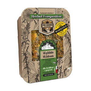 Korona Natury Paśnik pokarm dla królików i gryzoni Mieszanka ziołowa z nagietkiem 70 g