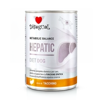 Disugual Karma mokra dla psa Weterynaryjna HEPATIC Indyk (dorosły) 400g