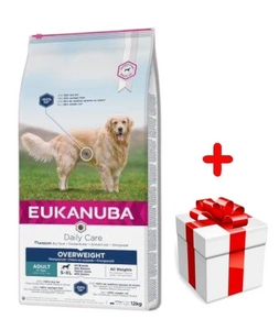 EUKANUBA Daily Care Overweight Adult Dog 12kg + niespodzianka dla psa GRATIS!