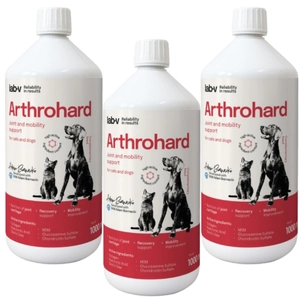 Lab-v Arthrohard 3x1000ml Preparat na wsparcie stawów dla psa i kota