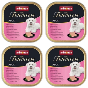 ANIMONDA Dog Vom Feinsten Adult indyk z szynką 22x150g