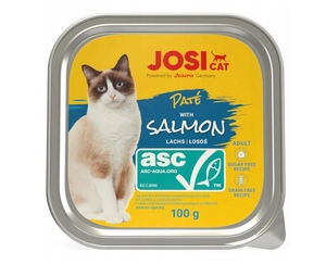 JOSERA JosiCat Pate z łososiem 100g