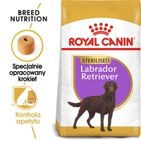 ROYAL CANIN Labrador Retriever Sterilised Adult 11kg karma sucha dla psów dorosłych, rasy labrador retriever, sterylizowanych\ Opakowanie uszkodzone (3564) !!! 