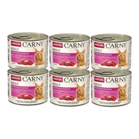 ANIMONDA Cat Carny Adult smak: multi koktajl mięsny 6 x 200g 