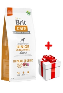 BRIT CARE Dog Hypoallergenic Junior Large Breed Lamb 12kg + niespodzianka dla psa GRATIS!