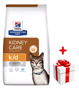 HILL'S PD Prescription Diet Feline k/d Tuna 1,5kg + niespodzianka dla kota GRATIS!