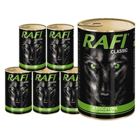 Rafi Classic z Dziczyzną i Marchewką w Sosie 6x1240g