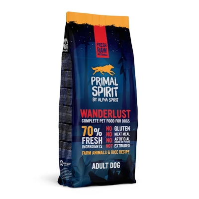 PRIMAL SPIRIT 70% Wanderlust 12kg\ Opakowanie uszkodzone (9783) !!! 