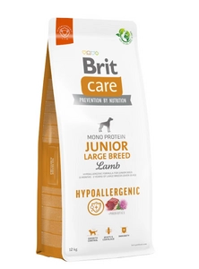 BRIT CARE Dog Hypoallergenic Junior Large Breed Lamb 12kg/Opakowanie uszkodzone (3221,3179)!!!