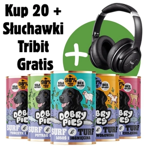 Dobry Pies Surf&Turf Mix Smaków 20x400g