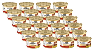 Purina Gourmet Gold z wołowiną i kurczakiem w sosie z pomidorami 24x85g