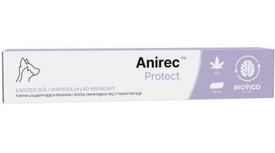 BIOVICO Anirec Protect 15ml pasta CBD olej konopny dla psa i kota 15ml