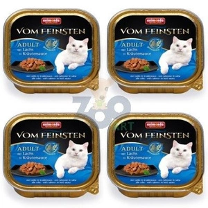 ANIMONDA Cat Vom Feinsten adult NoGrain Łosoś w sosie ziołowym 6x100g