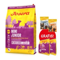 JOSERA Mini Junior 10kg + 2x900g & Denties 2x180g GRATIS!!