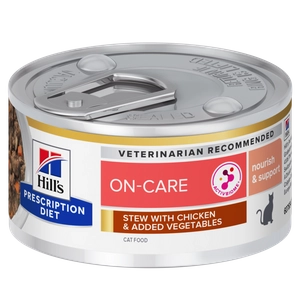 HILL'S PD Prescription Diet Feline On-Care Chicken&Vegatables Stews 82g