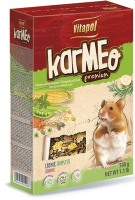 KARMEO PREMIUM pokarm pełnowartościowy dla chomika 500g