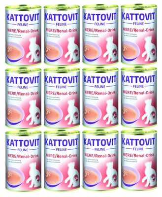 Kattovit Drink Niere/Renal kurczak 12x135ml puszka