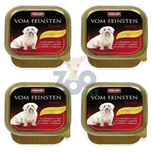 ANIMONDA Dog Vom Feinsten Senior smak: drób z jagnięciną 6 x 150g