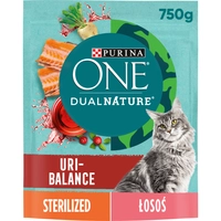 PURINA ONE® DualNature® URI-BALANCE Sterilized z Żurawiną, Składnik nr 1 Łosoś