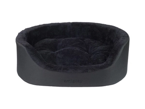 AMIPLAY- Legowisko Elipsa Aspen czarne- S