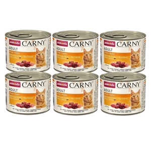 ANIMONDA Cat Carny Adult smak: wołowina i kurczak 6 x 200g