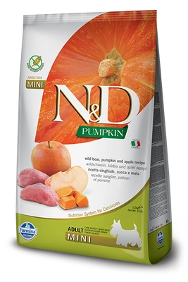 Farmina N&D Pumpkin Grain Free canine BOAR AND APPLE ADULT MINI 7kg