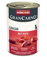 ANIMONDA GranCarno Junior smak: Indyk 400g 