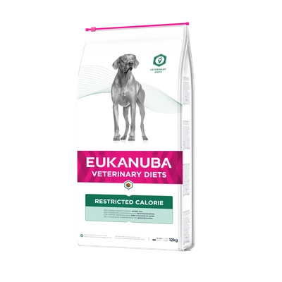 EUKANUBA Restricted Calorie 12kg  / Opakowanie uszkodzone (6860,7091,7991,1438,1517,3469) !!!