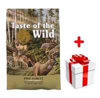 TASTE OF THE WILD Pine Forest 12,2kg + niespodzianka dla psa GRATIS!