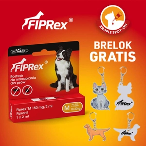 VET-AGRO FIPREX 75 M 2ML + Brelok GRATIS!