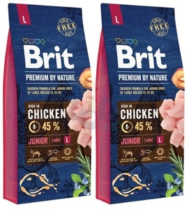 BRIT Premium By Nature Junior L 2x15kg