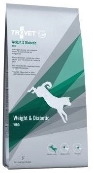 TROVET WRD Weight & Diabetic (dla psa) 12,5kg\ Opakowanie uszkodzone (3006,8010, 9063,8010,6270,7393,7399) !!! 