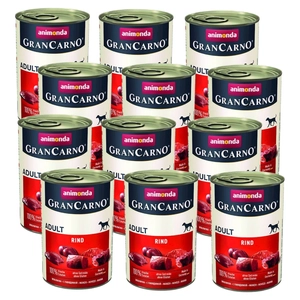 ANIMONDA GranCarno Adult Dog smak: Wołowina  12 x 400g