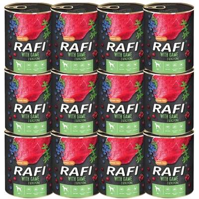 DOLINA NOTECI Rafi z dziczyzną 12x800g