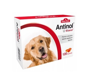 BIOVICO ANTINOL SIZAROL PIES 120 tabletek NA STAWY