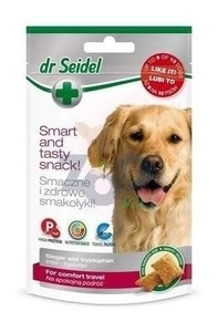 Dr Seidel Smakołyki na spokojną podróż dla psów 90g