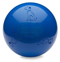 BOOMER BALL  Praktycznie niezniszczalna piłka XL - 10" 25cm NIEBIESKA