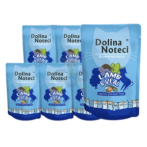 DOLINA NOTECI Superfood cielęcina i jagnięcina saszetka 10x85g