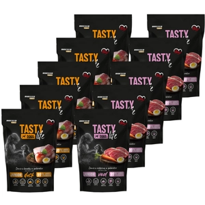 Tasty Dogs Life Junior Danie  Mix Smaków w galaretce 10x150g