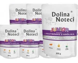 Dolina Noteci PREMIUM Junior bogata w wątróbkę z królika 24X300g