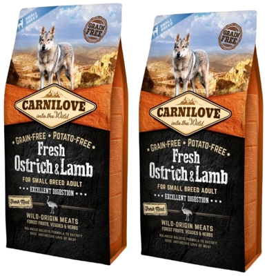 Carnilove Fresh Ostrich Lamb Adult 2x1,5 kg