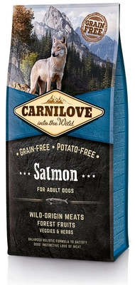 Carnilove Salmon for Adult 12kg /Opakowanie uszkodzone (9696,1301,1223) !!!  