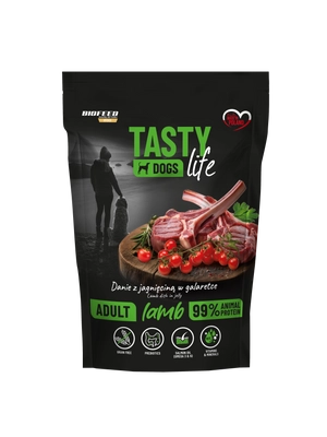 Tasty Dogs Life Danie z jagnięciną w galaretce 500g