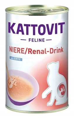 Kattovit Drink Niere/Renal kaczka 135ml puszka