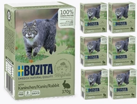 BOZITA Cat Królik W Sosie 6 x 370g