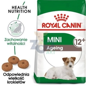 ROYAL CANIN Mini Ageing 12+ 3,5kg karma sucha dla psów dojrzałych po 12 roku życia, ras małych opakowanie uszkodzone (4075,4813)