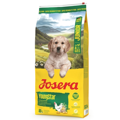 JOSERA YoungStar - Grain Free 12kg / Opakowanie uszkodzone (4765) !!!